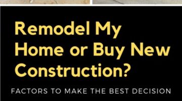 Remodel My Home or Build New