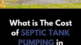 Cost of Septic Tank Pumping