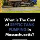 Cost of Septic Tank Pumping