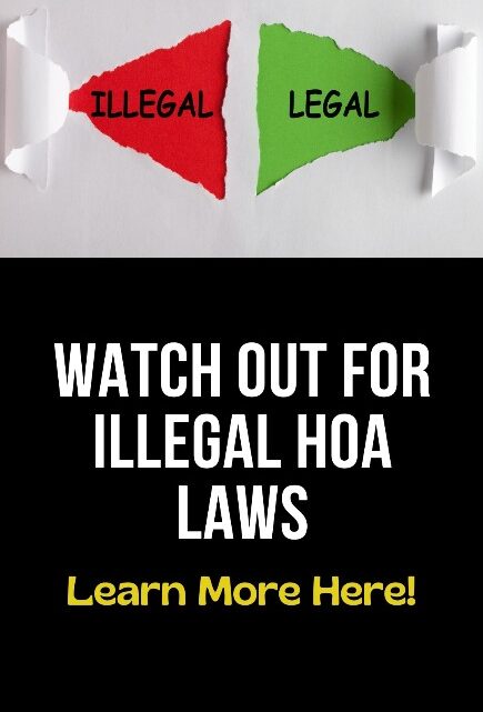 Illegal HOA Laws