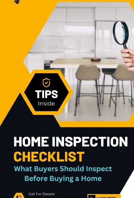 Checklist For Home Inspections
