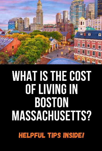 Cost of Living in Boston Massachusetts