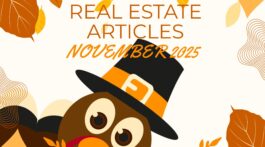 Best Real Estate Articles November 2025